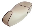 (image for) Vespa GT 125 200 Cream / White Scooter Seat Cover