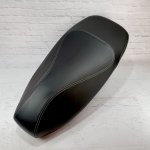 (image for) Black Vespa GTS 250 / 300 Seat Cover Premium Black Hand Tailored