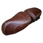 (image for) Vespa GTV Seat Cover Hand Tailored Whiskey Scooter Saddle Cover