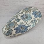 (image for) Vespa Sprint Primavera Cream Blue Flowers Boho Seat Cover