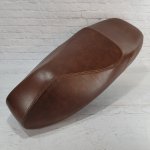 (image for) Distressed Whiskey Vespa GTS 250 300 Seat Cover, French Seams