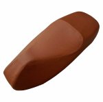 (image for) Vespa GTS 250 / 300 Seat Cover Cinnamon Brown Matte French Seams