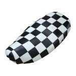 (image for) Checkers Black and White Mod Vespa LX 50 150 Seat Covers