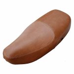 (image for) Vespa LX 50 150 Distressed Caramel Seat Cover French Seams