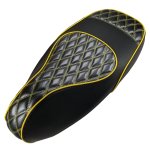 (image for) Vespa Sprint Primavera Seat Cover Diamond Carbon Fiber Combo