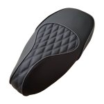 (image for) Vespa Sprint Primavera 50 - 150 Black Double Diamond SEAT COVER