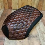 (image for) Yamaha C3 XF 50 VOX Giggle Double Diamond Tobacco Seat COVER