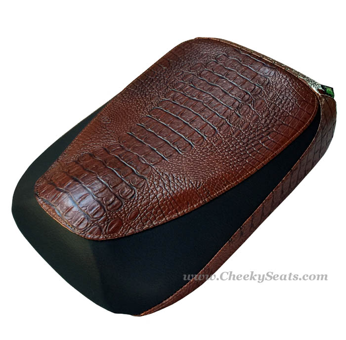 Maddog 50 150 Bourbon Crocodile Combo Seat Cover Icebear Cheeky Maddog 50 150 Bourbon Crocodile Combo Seat Cover Icebear