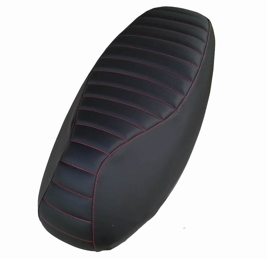 Kymco Agility 50-125 Padded Seat Cover Matte Black