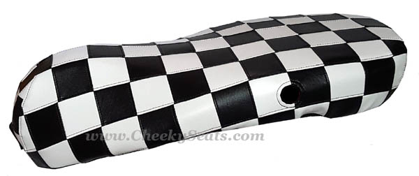 Vespa Sprint Primavera 50 125 150 Checkers Seat Cover Ska Checks ...