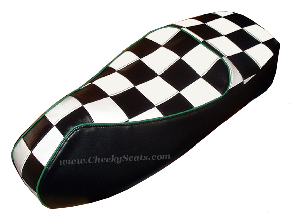 Ultimate Mod Vespa GTS 250 300 Scooter Seat Cover Racing Checks ...