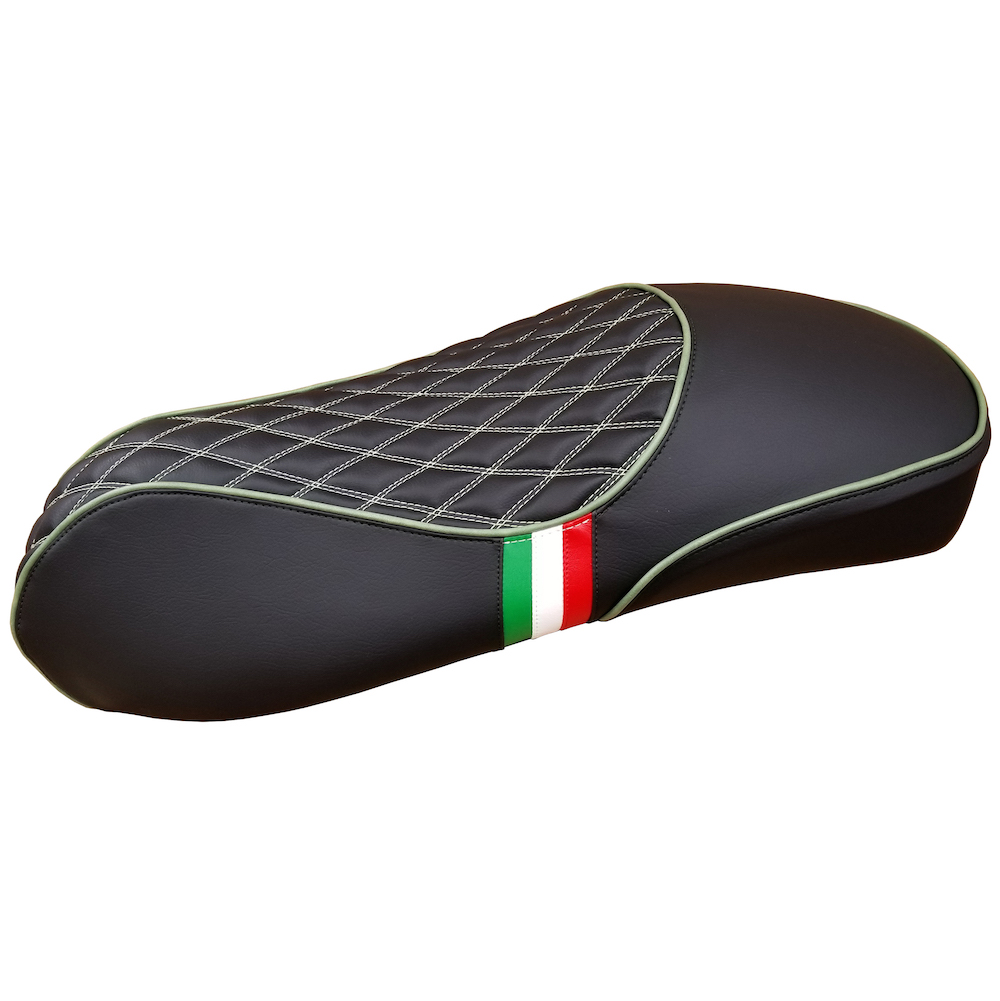 Vespa GTS EuroGel Sport Diamond SEAT COVER Sei Giorni Green