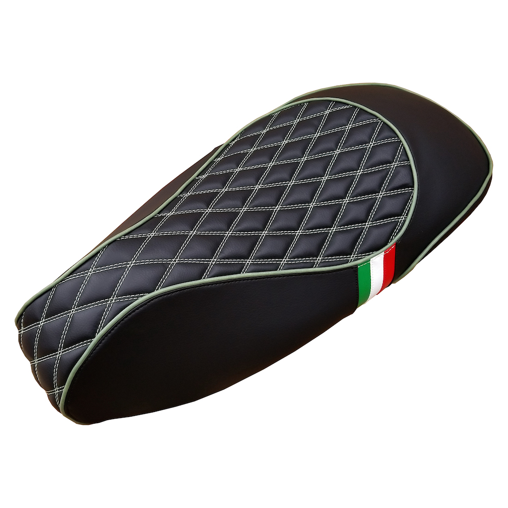 Vespa GTS EuroGel Sport Diamond SEAT COVER Sei Giorni Green