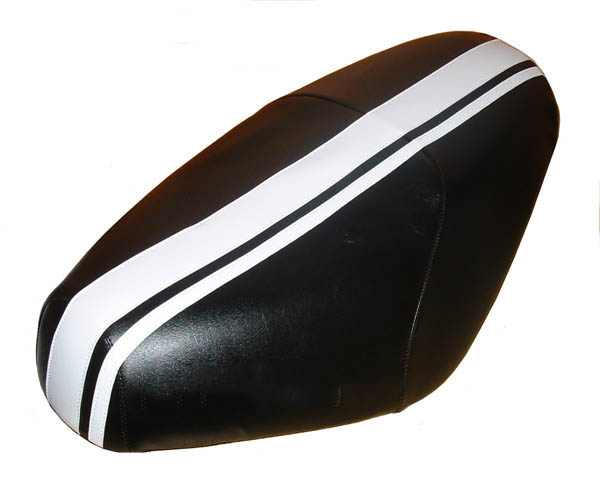Genuine Buddy Racing Stripe Scooter Seat Cover Waterproof - Click Image to Close